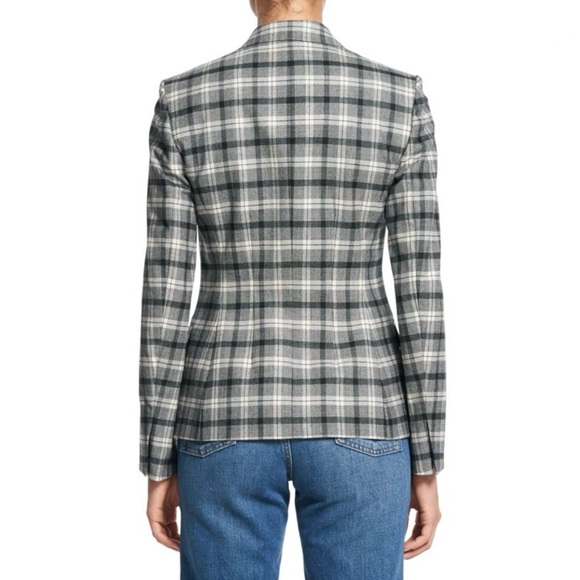 Theory Double-Breasted Angled Yukon Blazer – Size 2 – Virgin Wool Blend - Picture 2 of 13